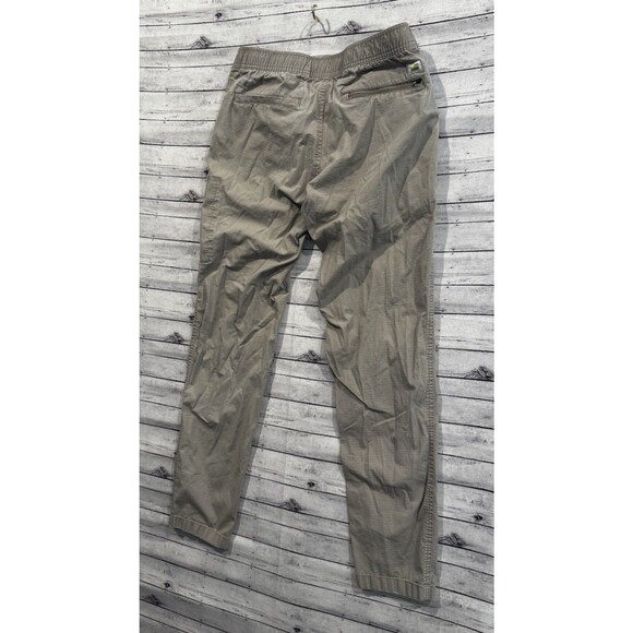 Vuori Mens Ripstop Trail Pant Sz M Khaki Active Zip Pocket Outdoor Casual W FLAW - Picture 14 of 16